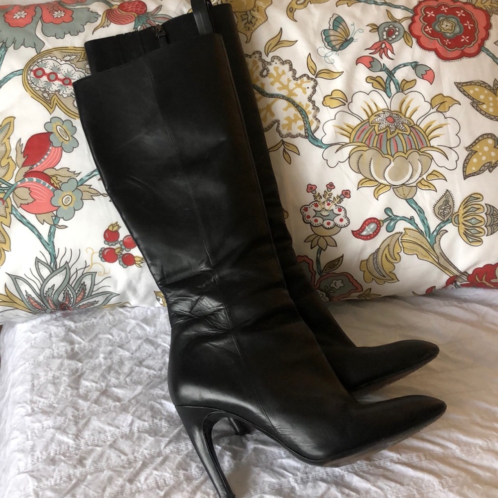 Via Spiga Blk Boots